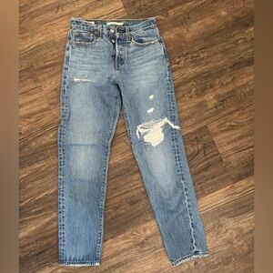 Levi’s buttonfly wedgie jeans